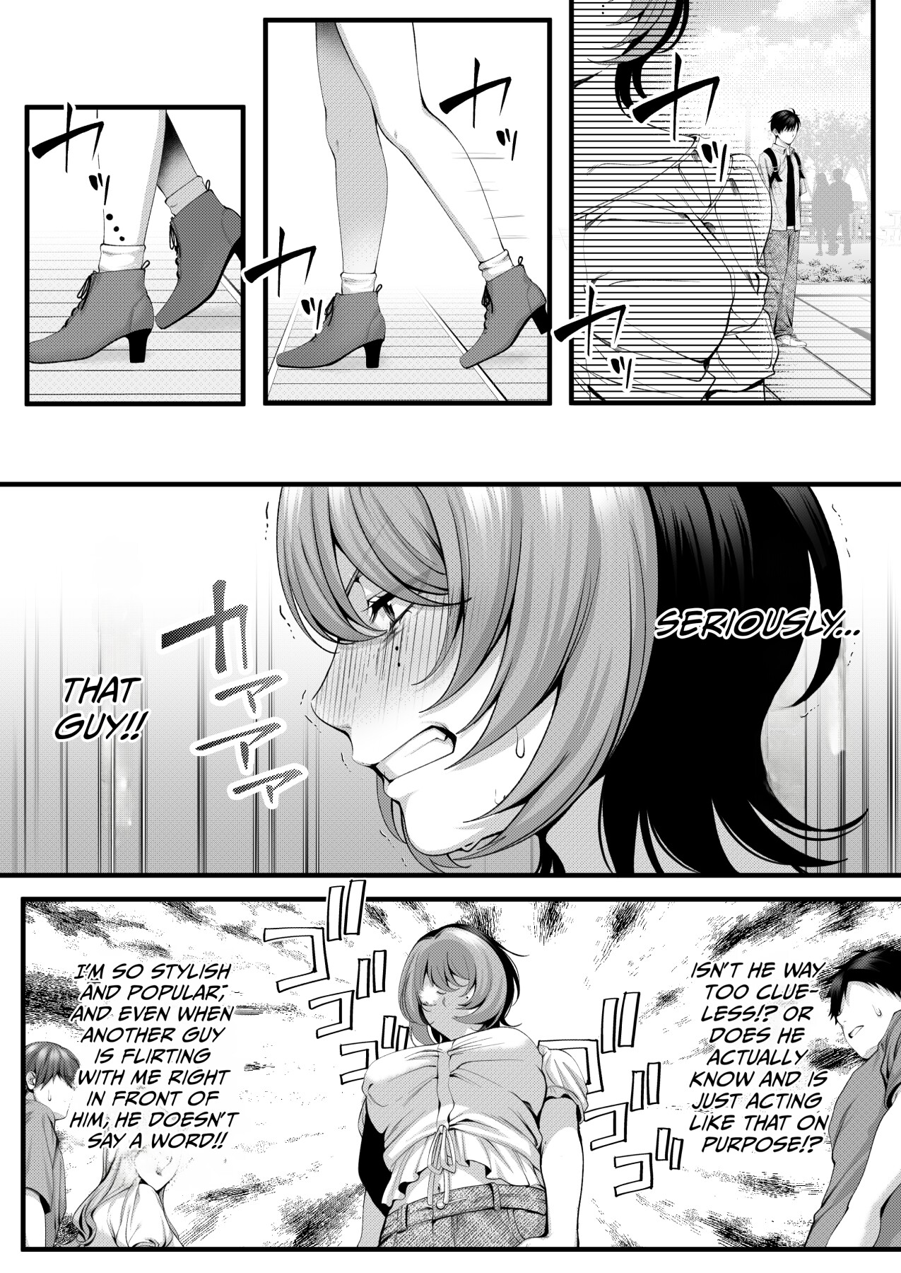 Hentai Manga Comic-The Story of How I Started Dating My Self-Proclaimed) Slutty, Cocky Junior.-Read-11